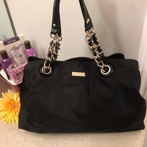 kate spade Handbags - Kate Spade Maryanne Black Nylon Shoulder Bag *